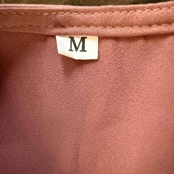 SHEIN Mauve Wrap Blouse - Picture 6 of 6